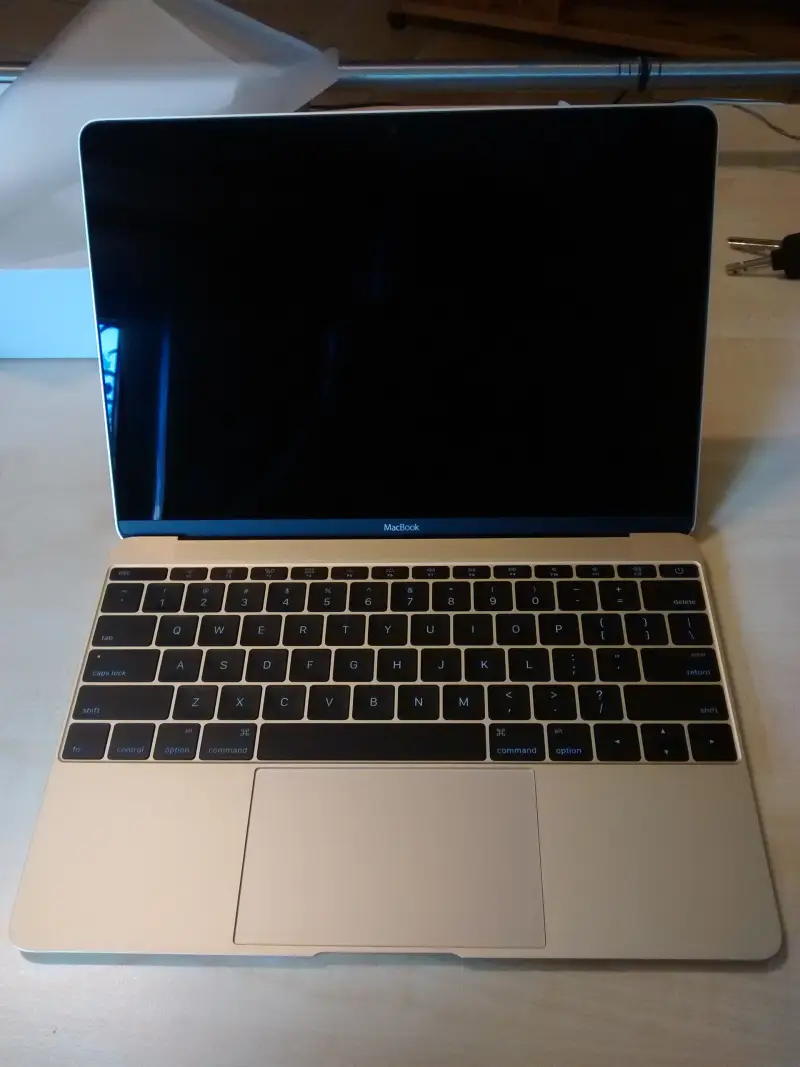 MacBook с наклейкой стартапа — фото 4